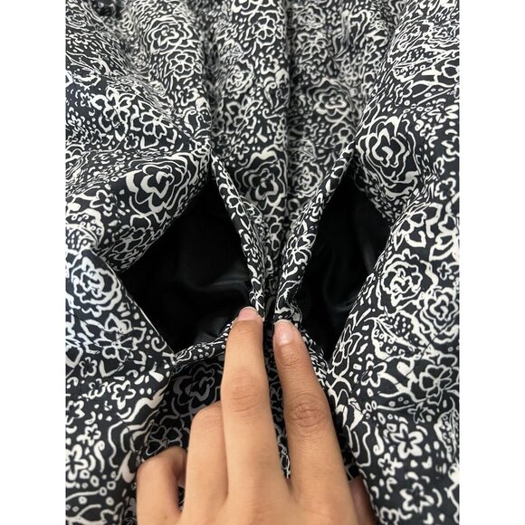 CHRISTOPHER & BANKS WOMEN'S Floral QUILTED ZIPPER FRONT VEST Size Medium Classic - Picture 11 of 12